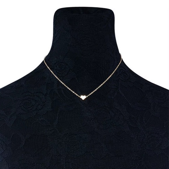 Jewelry - Cute Love Heart Pendant Necklace Simple